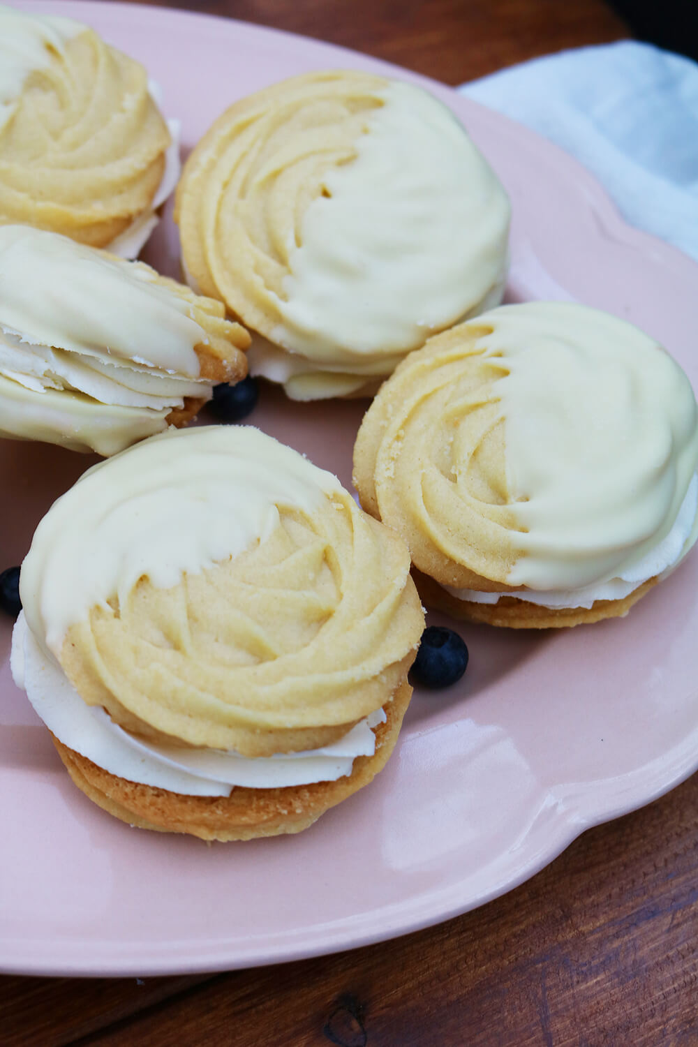 Blueberry Viennese Whirls Take Some Whisks