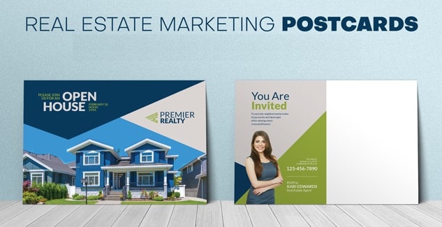 real estate postcard marketing direct mailers realtor advertising