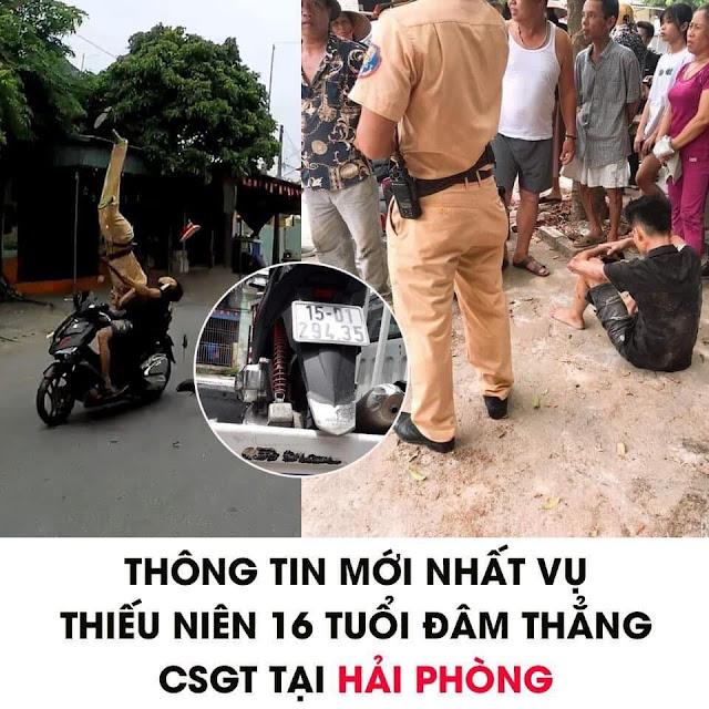 Đã xác định danh tính nam thanh niên chạy xe cực nhanh, hất văng CSGT