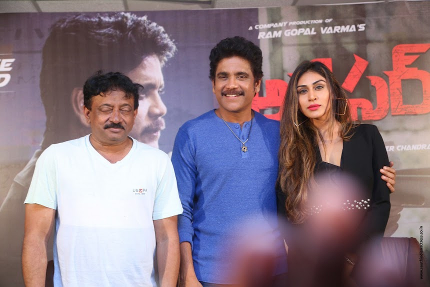 Myra Sareen at Officer movie Press Meet