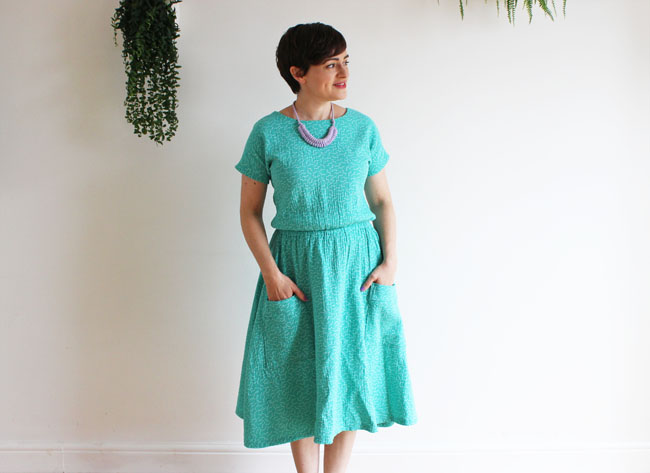 Tilly's Lotta dress - easy sewing pattern from Tilly and the Buttons