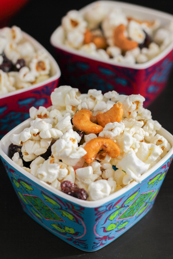 Sweet and Salty Popcorn Snack Mix