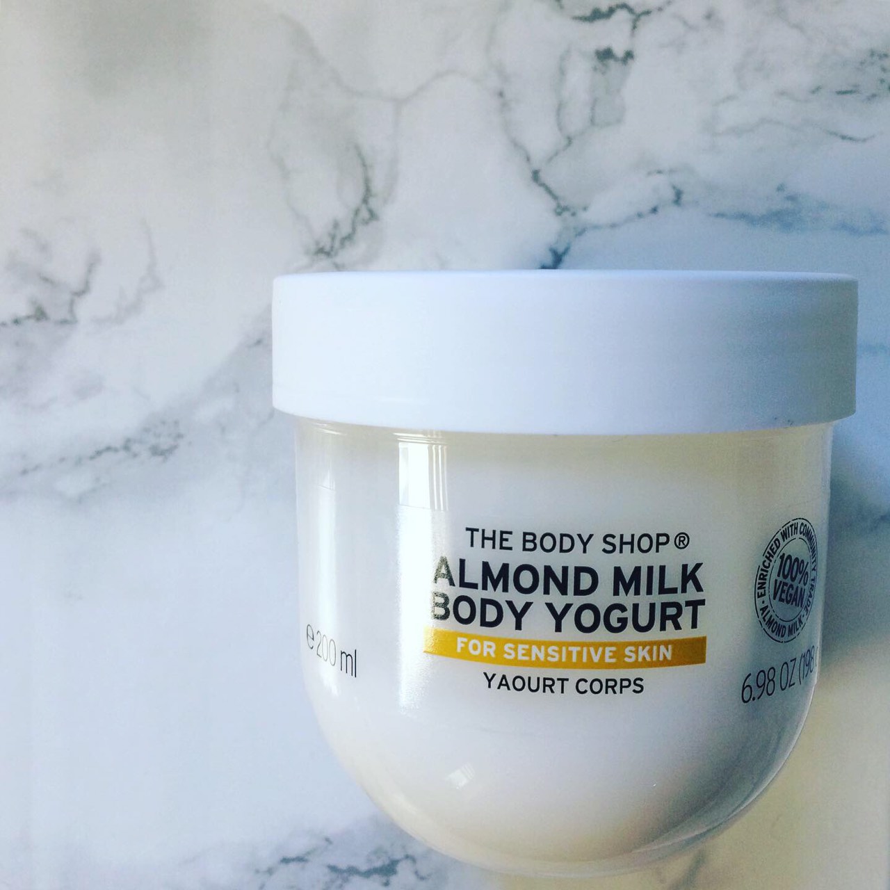 Little obsessions The Body Shop almond milk body yogurt
