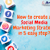 5 Easy Steps To Create Your Social Media Marketing Plan
