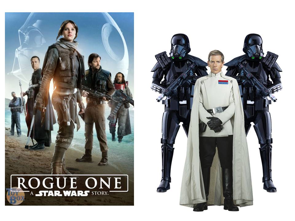 NEW Disney Store Star Wars Rogue One 4 Pack Lithograph Set