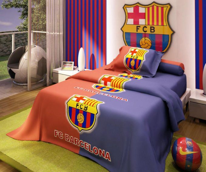 Desain Kamar  tidur  Bertemakan Barcelona Yang Keren  rumahku