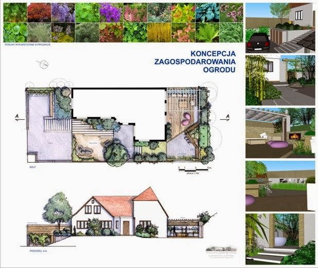 Niektóre z naszych ponad 200 projektów:   Gdańsk ogród prywatny