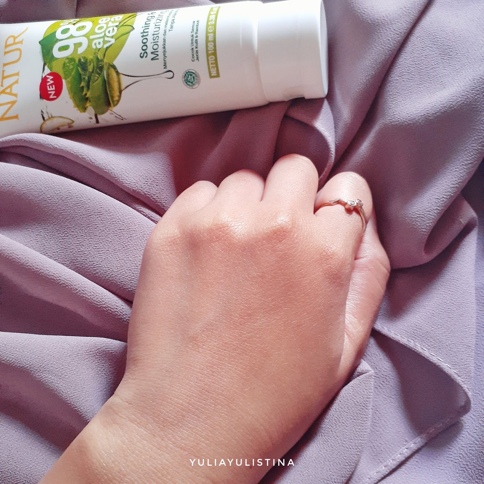 REVIEW Natur Sleeping Mask Aloe Vera Gel The Yulistinay's Diary