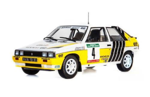 les plus grandes voitures de rallye 1:18 Renault 11 Turbo 1987 Jean Ragnotti
