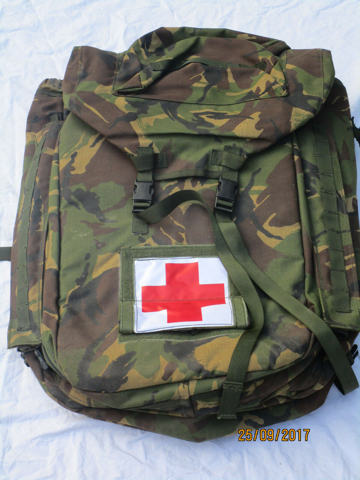 Webbingbabel: British Army Medical Rucksack 120 L