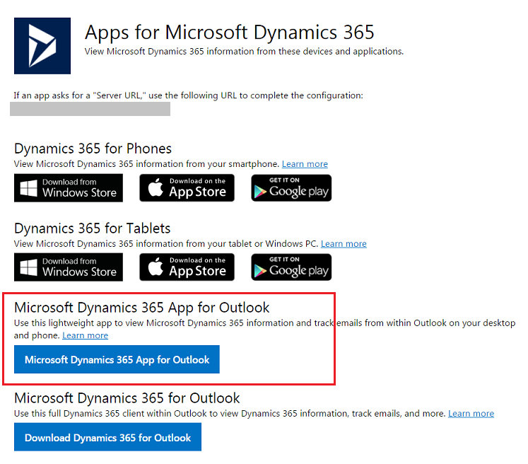 Dynamics 365 For Outlook Dynamics 365 For Outlook