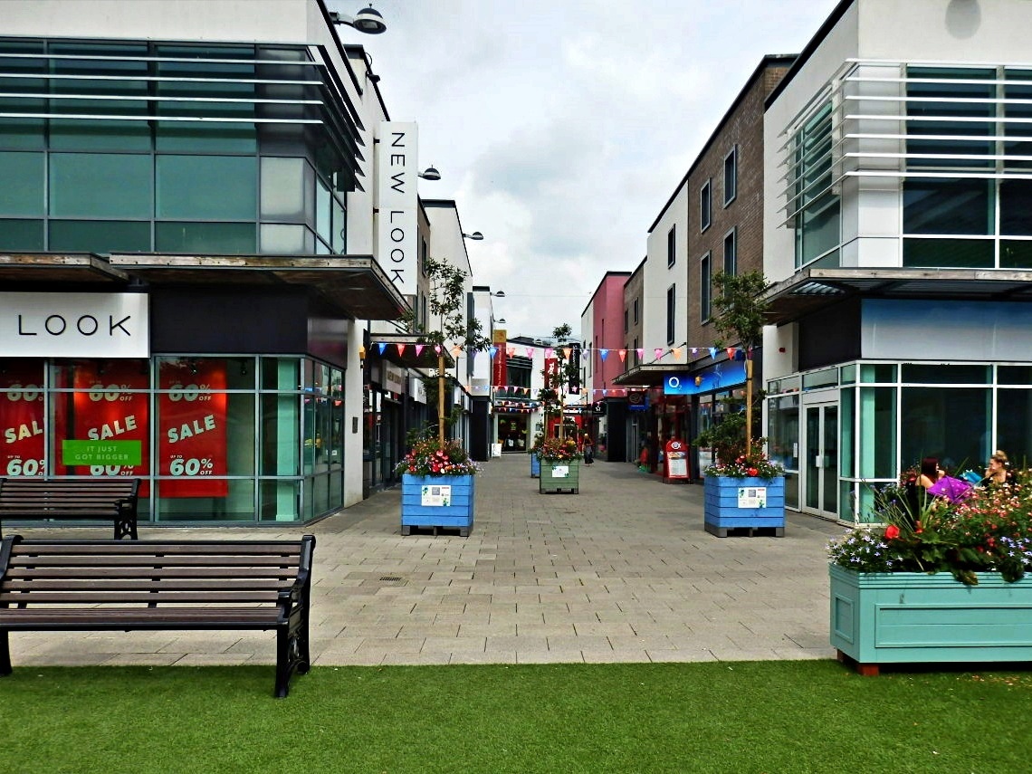 Mike's Cornwall Flowers Everywhere at St.Austell White River Place.