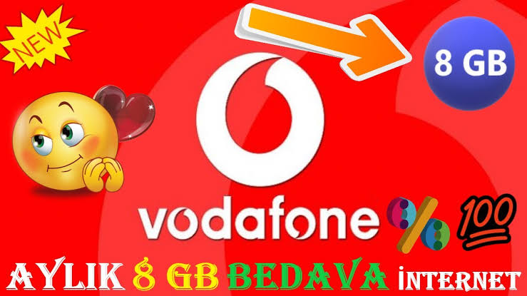 vodafone bedava 8gb internet nasil yapilir