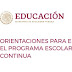 Orientaciones para elaborar el Programa Escolar de Mejora Continua (PEMC)