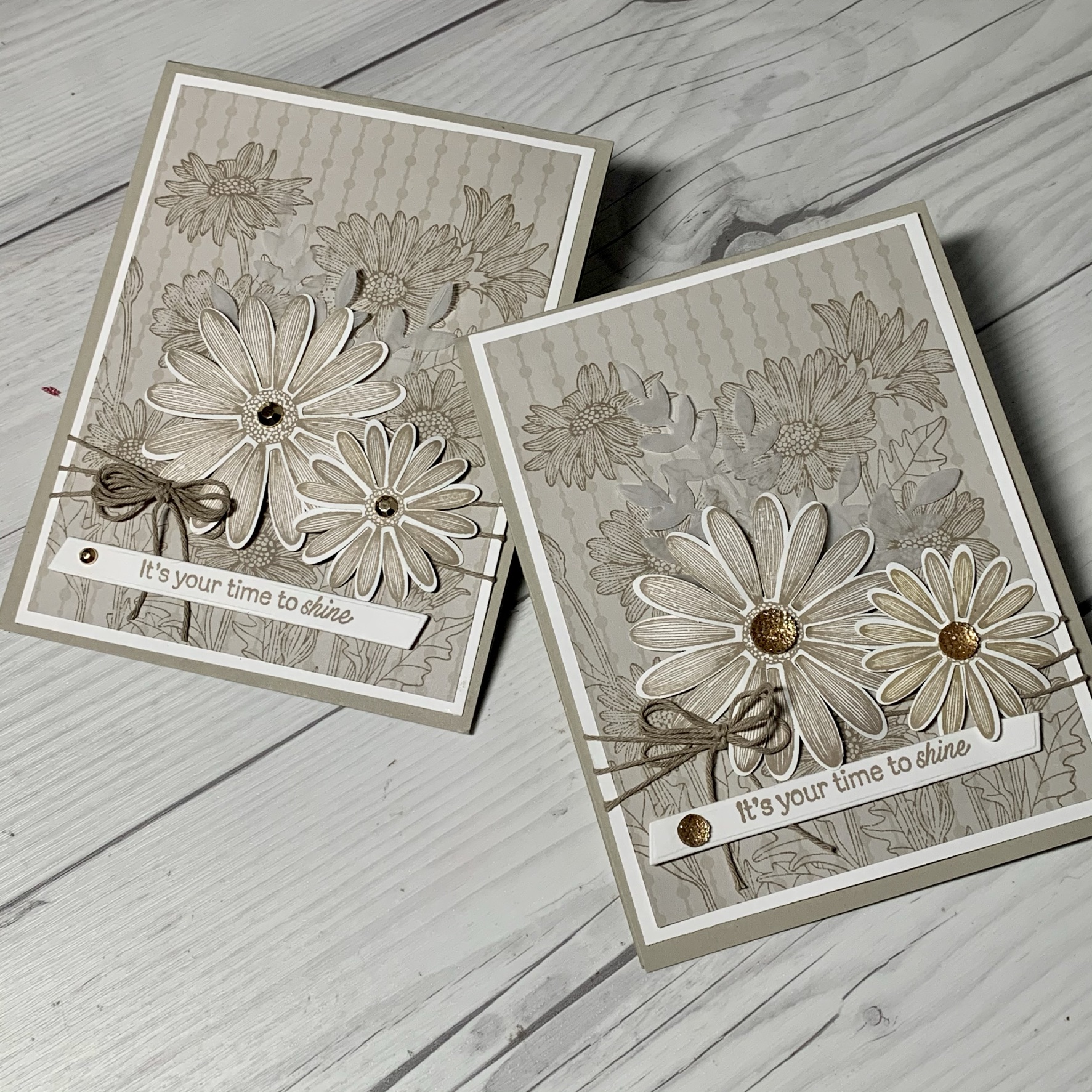 Combine Daisy Garden with Daisy Lane Stamp Set and Daisy Punches for a