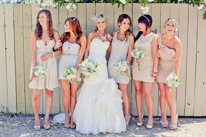 mismatched bridesmaid dresses