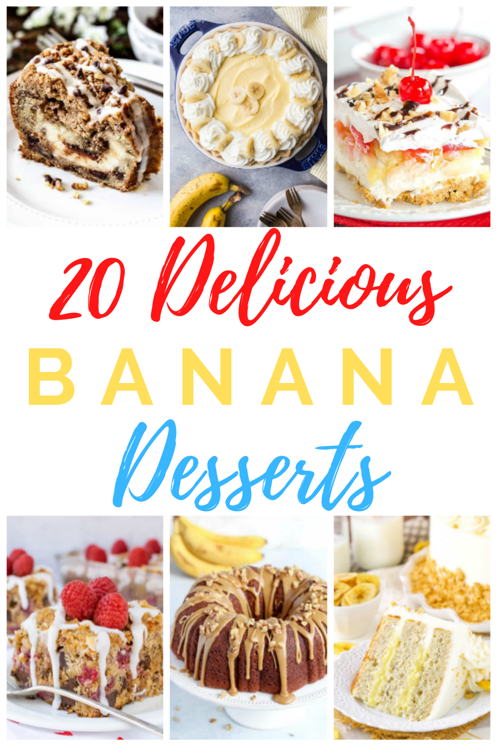20 Delicious and Easy to Make Banana Desserts