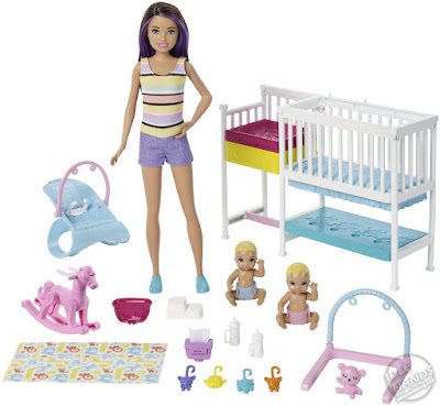 Toy Fair 2019 Mattel Barbie Skipper Babysitters INC Nap ‘n’ Nurture Nursery Playset Assortment 35