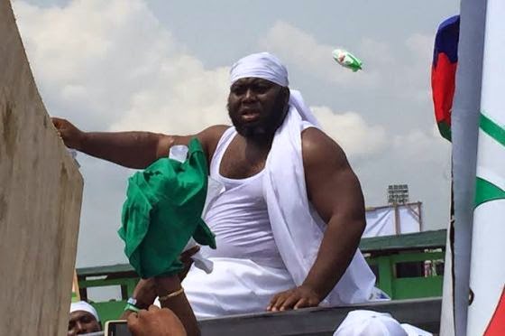 2 Exclusive photos: Asari Dokubo at GEJ's campaign rally in Bayelsa