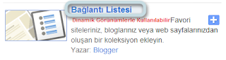 Bağlantı Listesi