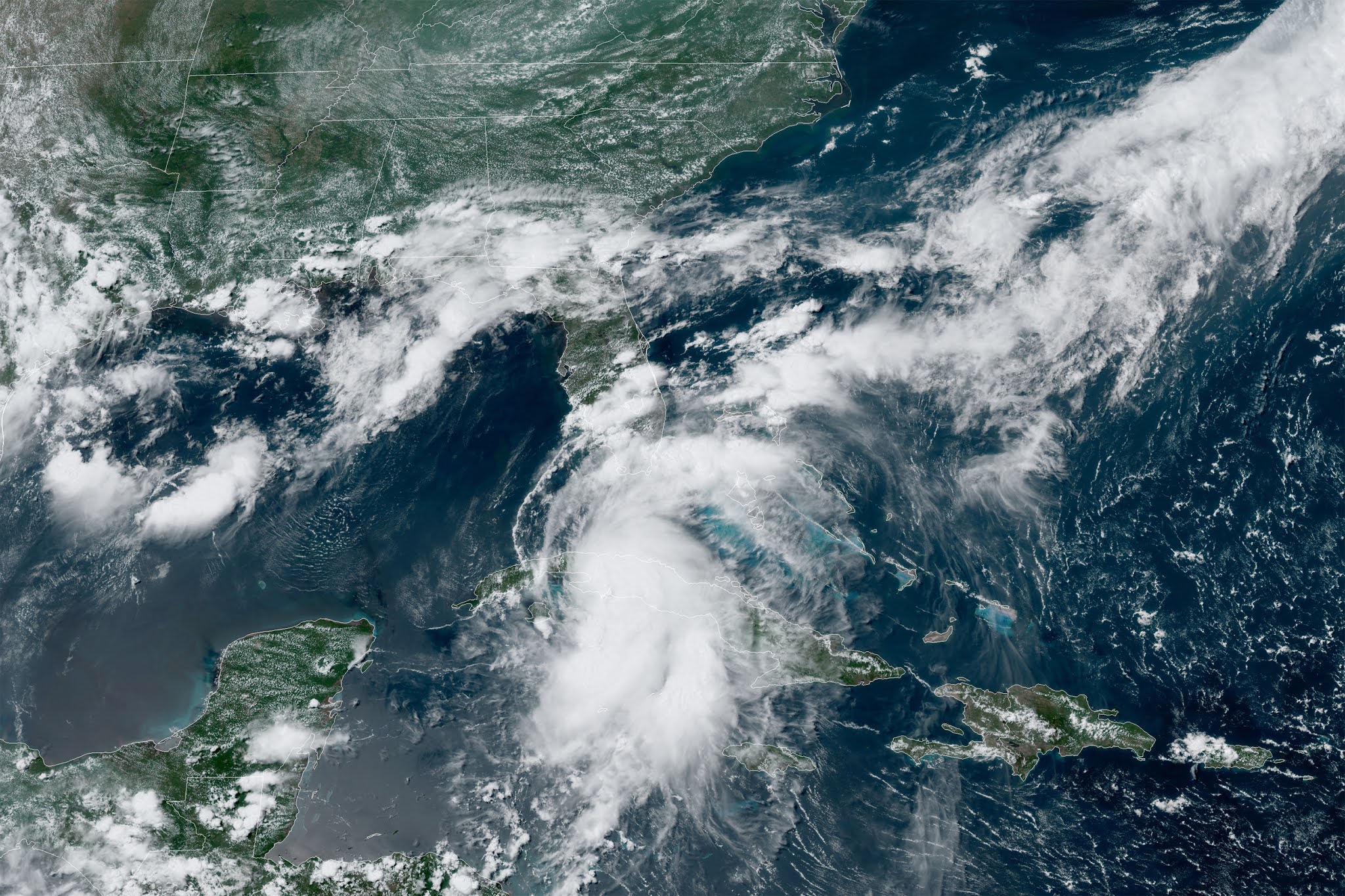 Tropical Storm Elsa poised to make landfall in Florida. CURRENT