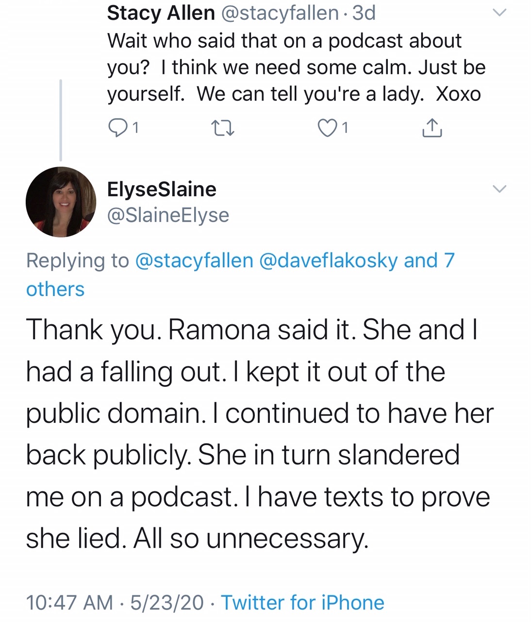 Elyse Slaine Claps Back At Ramona Singer For Saying That She “Doesn’t Really Fit In” On RHONY