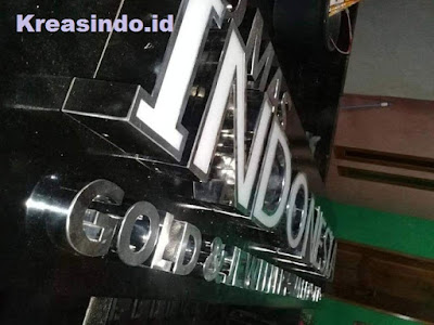 Jasa Huruf Timbul Berkualitas dari Bahan Stainless maupun Akrilik