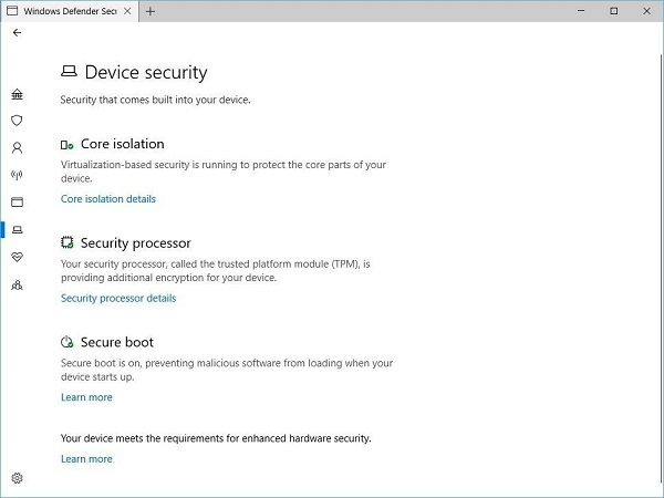 Désactiver le démarrage sécurisé dans Windows 10