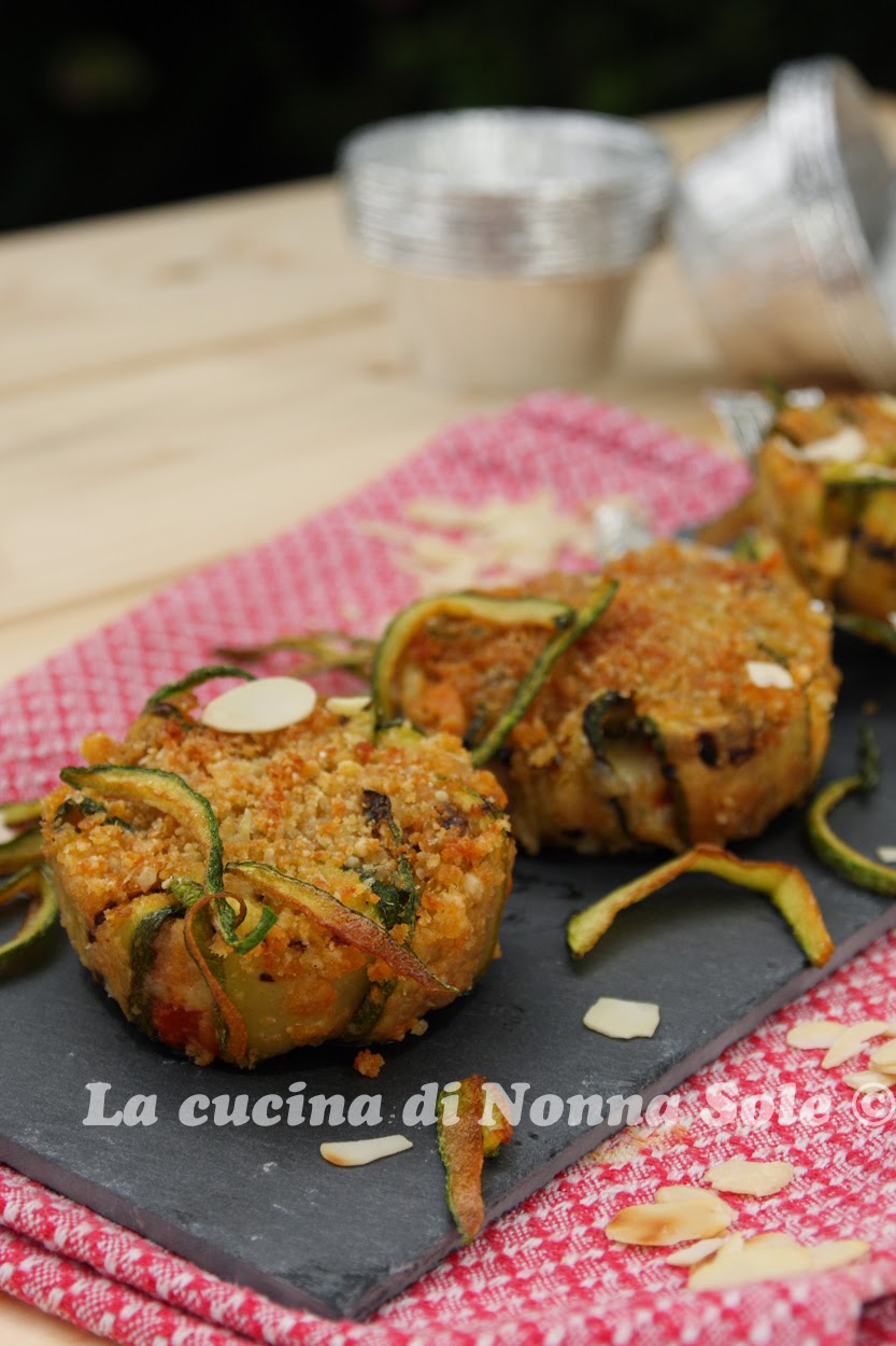 timballini di zucchine