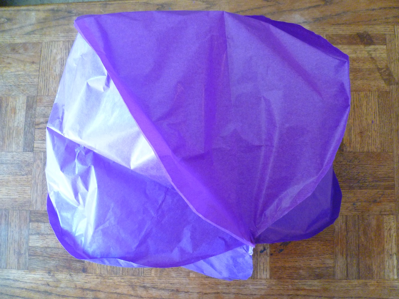 Tissue Paper Hot Air Balloon