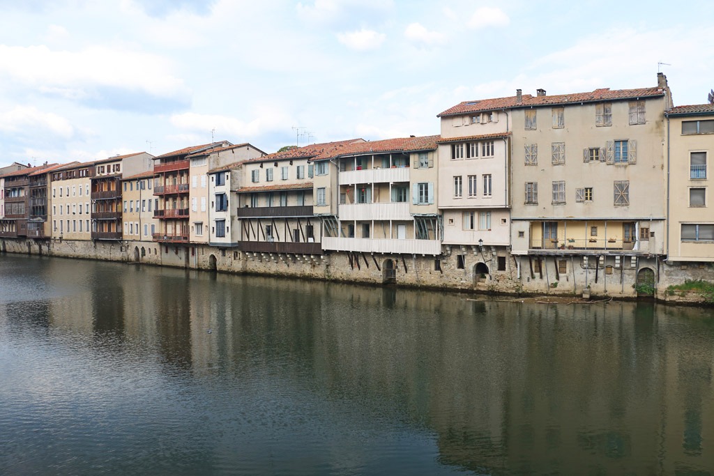 Río Agout, Castres