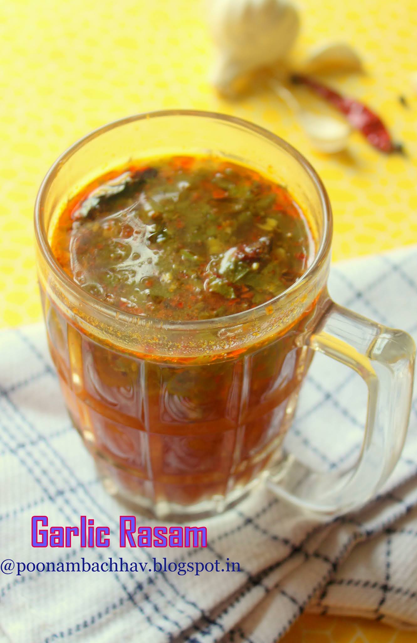Annapurna: Garlic Rasam/Poondu Rasam