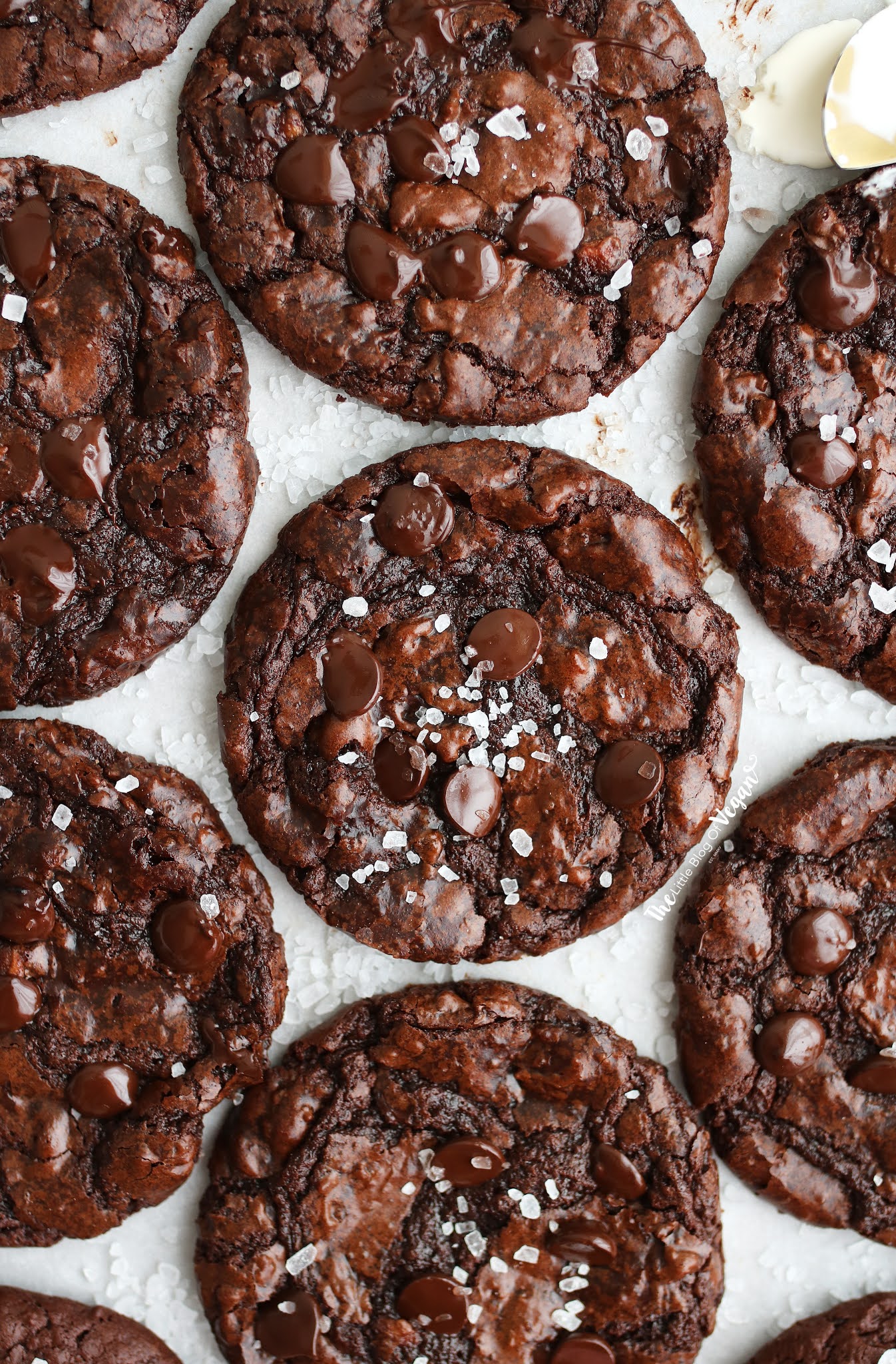 Vegan Brownie Cookies recipe | The Little Blog Of Vegan
