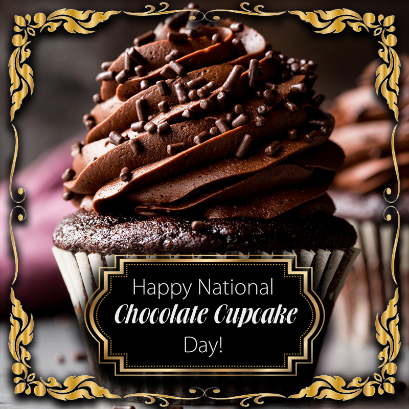 National Chocolate Cupcake Day Wishes Images download