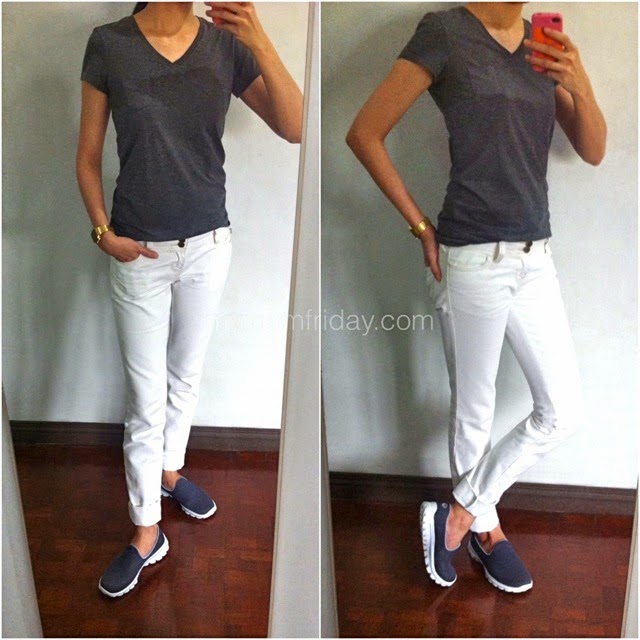 skechers go walk outfit