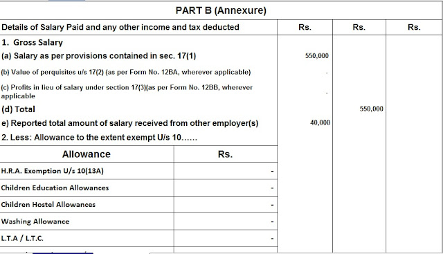 Income Tax Calculator for F.Y.2020-21