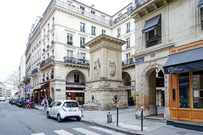La Fontaine De Mars 129 Rue Saint Dominique 75007 Paris Paris : Fontaine de Mars, point d'eau martial au 129 rue Saint