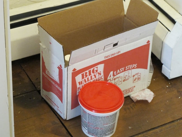 Confessions of An Antique Home: Review: Big Wally's Plaster Repair Kit