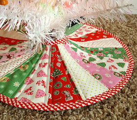 Little Joys Christmas Tree Skirt by Heidi Staples for Fabric Mutt