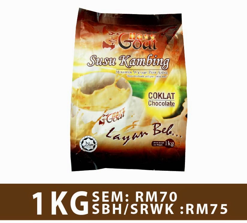 Susu kambing Hayygoat - Coklat 1kg