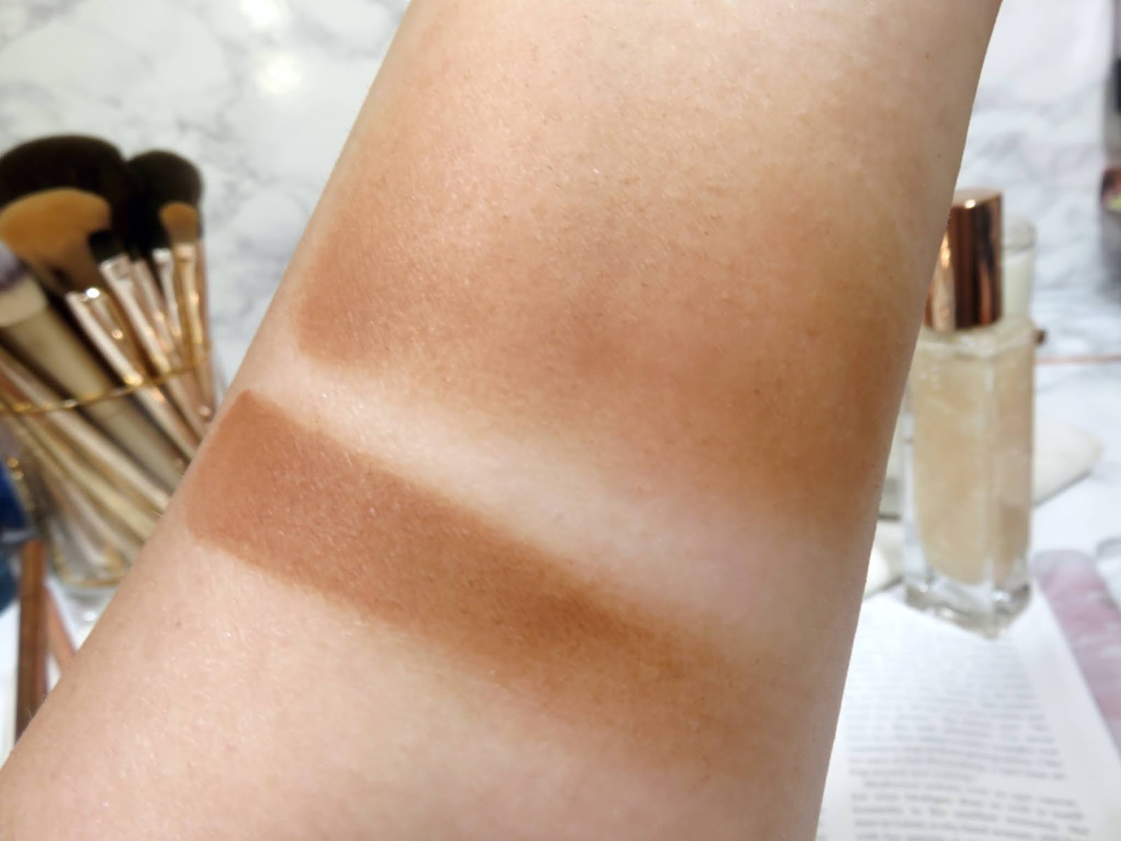 Charlotte Tilbury Airbrush Flawless Bronzer Review and Swatches