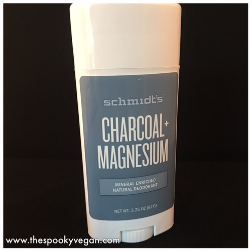The Spooky Vegan Schmidt's Charcoal + Magnesium Mineral Enriched