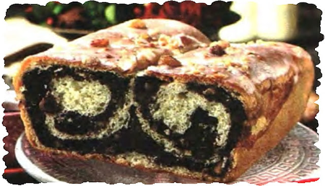 Рулет с маком и орехами. Домашний рецепт