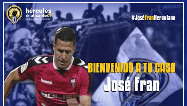 Oficial: El Hércules se refuerza con José Fran