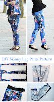 DIY Skinny Leg Pants Pattern