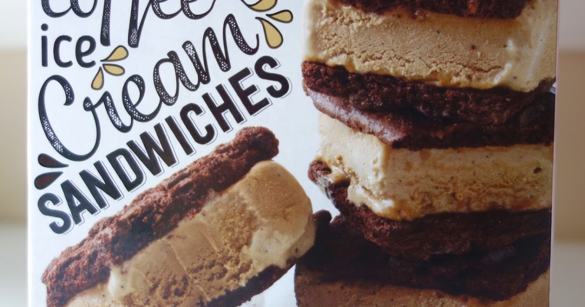 Trader Joe's Brownie Crisp Coffee Ice Cream Sandwiches