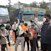 भिवंडी - वाडा रोड वरील शेलार इथं इंधन दरवाढी निषेधार्थ काँग्रेसचा रास्ता रोको आंदोलन, केंद्र सरकार विरोधात केल्या घोषणा बाजी...