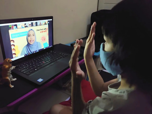 mengenalkan protokol kesehatan pada anak