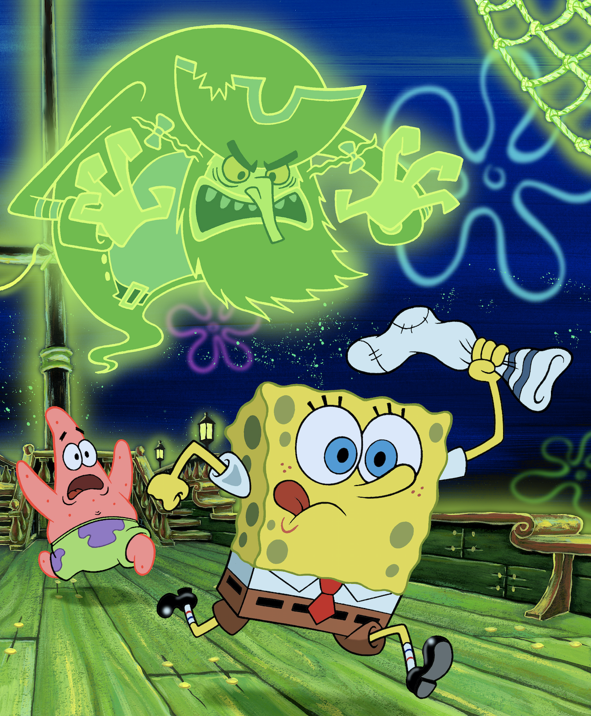 Спанч боб зеленый. Губка Боб квадратные штаны Спанч Боб. Губка Боб призрак пират. Spongebob губка Боб Хэллоуин.