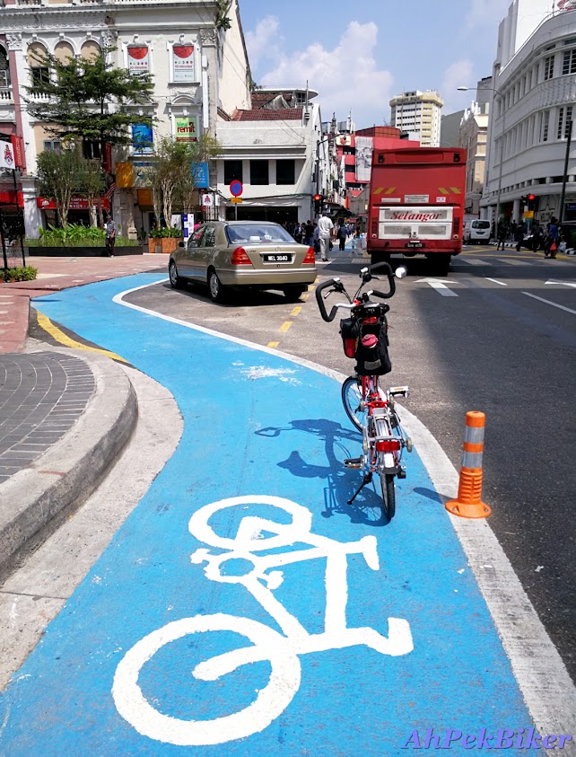 Kl Bicycle Lane Map Ahpek Biker - Old Dog Rides Again: Kuala Lumpur: Cycling The River Of Life  - Brickfields Loop